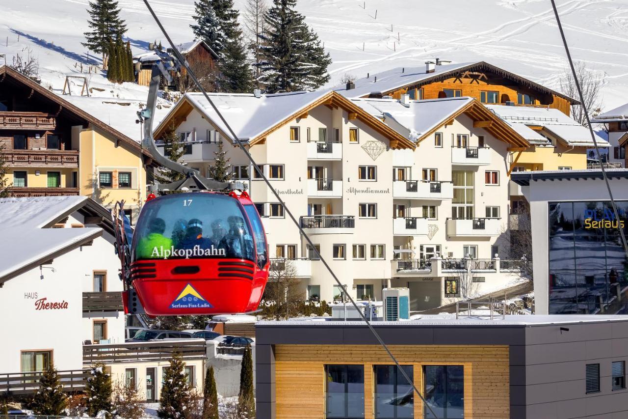 Aparthotel Alpendiamant Serfaus Wachter Gmbh ภายนอก รูปภาพ